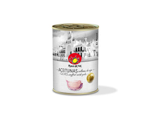 Olives vertes farcies à la pâte d’ail – Plaza del Sol (280 g) - 2