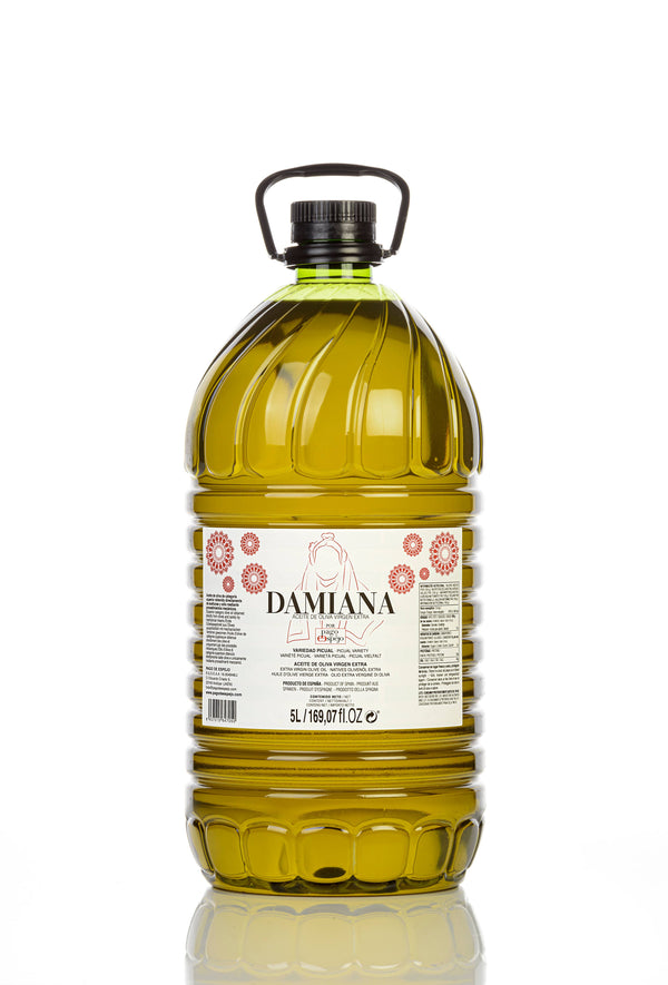 Huile d'olive extra vierge Picual. Carafe de 5 litres