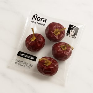 Whole Ñora Peppers – 25 g Sachet | Carmencita - 3
