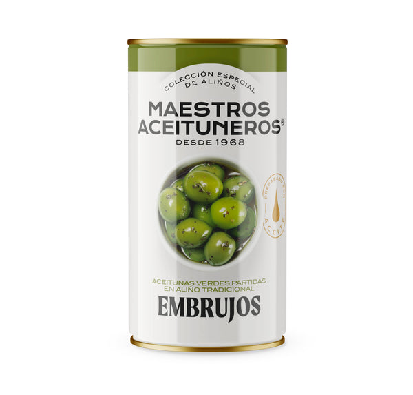 Olives Manzanilla – Recette Embrujos | Maestros Aceituneros