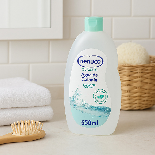 Nenuco – Eau de Cologne Classic (650 ml) – Fraîcheur pour toute la famille