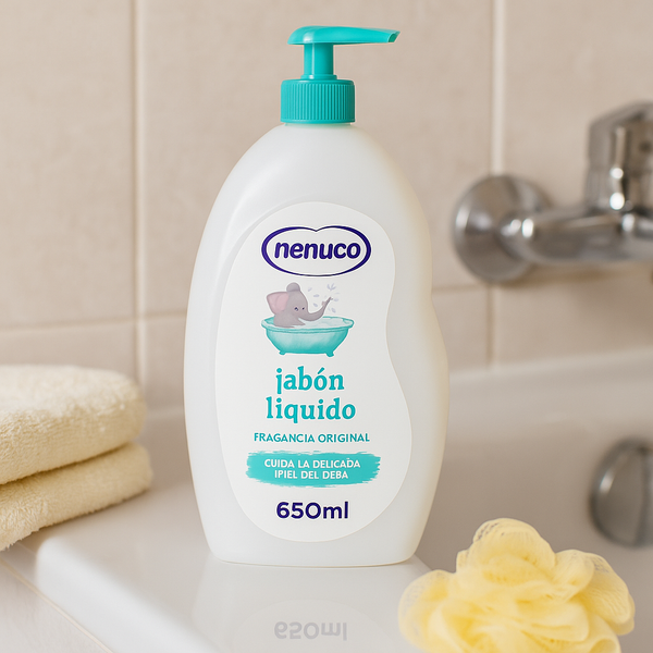 Nenuco – Savon Liquide Classic (650 ml) – Douceur et soin quotidien