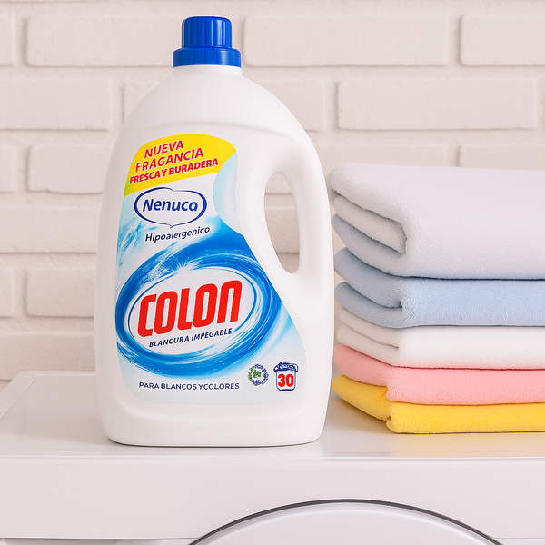 Colon – Détergent Liquide Nenuco (30 lavages) – Fraîcheur & Propreté