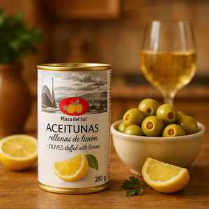 Olives vertes farcies à la pâte de citron – Plaza del Sol (280 g) - 3