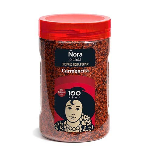 Piment Ñora émincé – Pot hôtelier 400 g | Carmencita