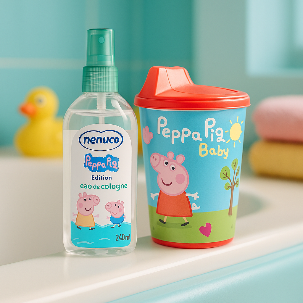 Nenuco Peppa Pig – Eau de Cologne + Gobelet Baby (240 ml)