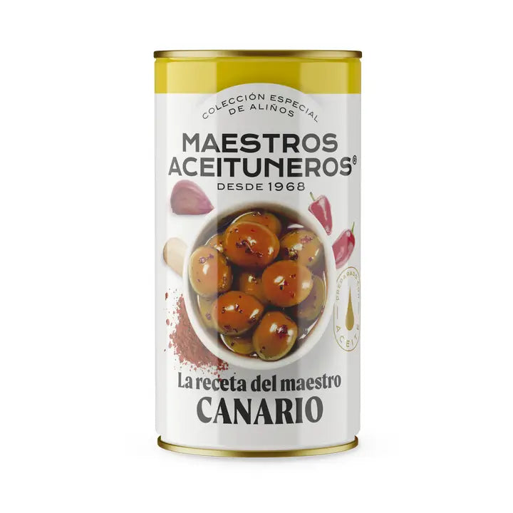 Olives Manzanilla â€“ Recette Canarienne | Maestros Aceituneros | Origenes.shop