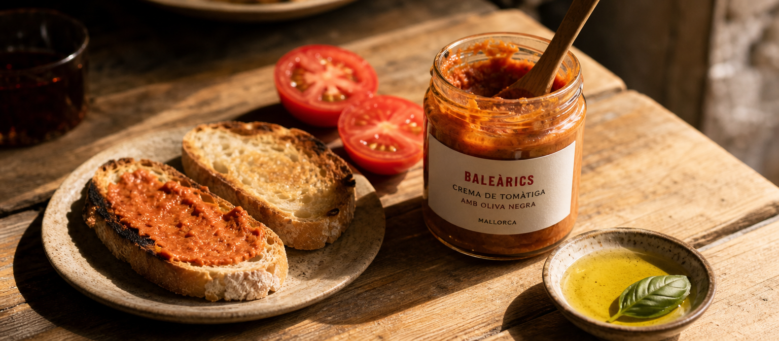 Crème de tomate et olives La Chinata