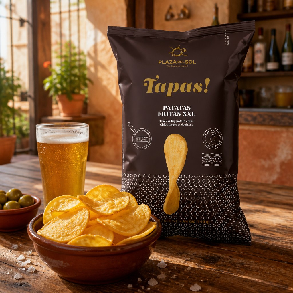 Chips Tapas! XXL — apéritif espagnol, bar à tapas | Origenes.shop