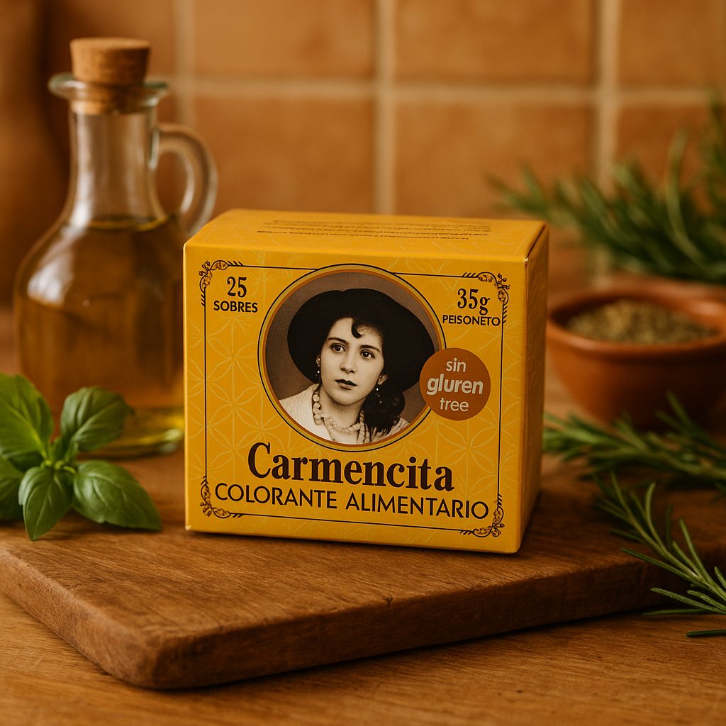 Carmencita Food Colouring 35 g, Box of 25 Sachets