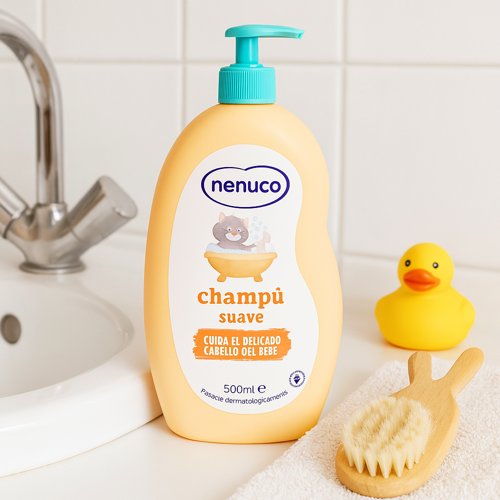 Champú Suave Nenuco 500ml — Cuidado sin lágrimas
