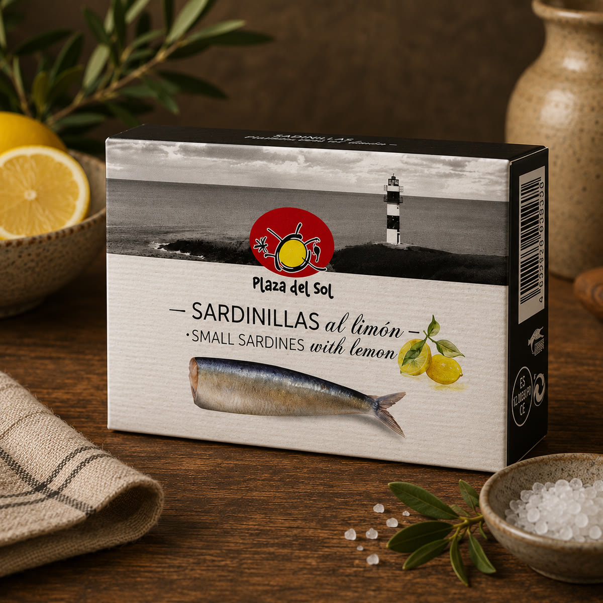 Small sardines with lemon 88 g
