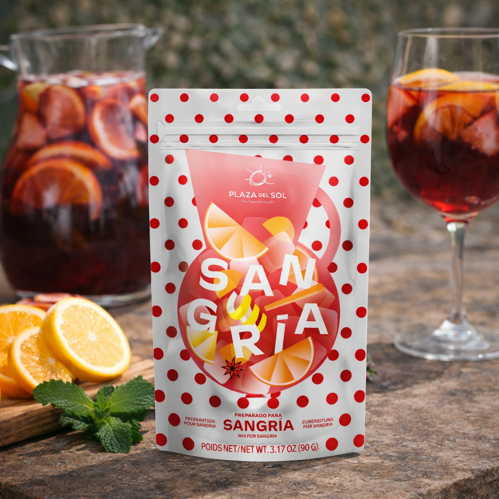 Préparation de sucres et épices pour sangria – Plaza del Sol (90 g)