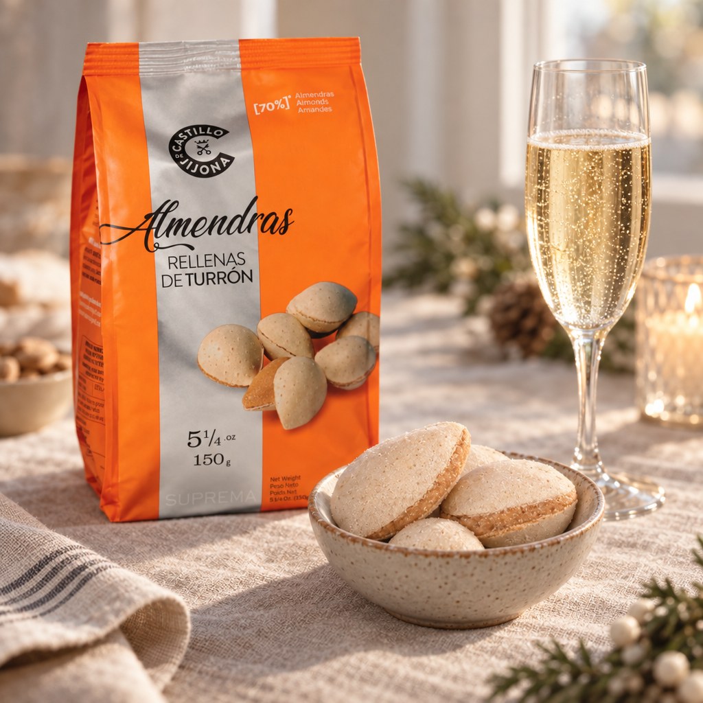 Amandes fourrées au turrón de Jijona (150 g) — Castillo de Jijona