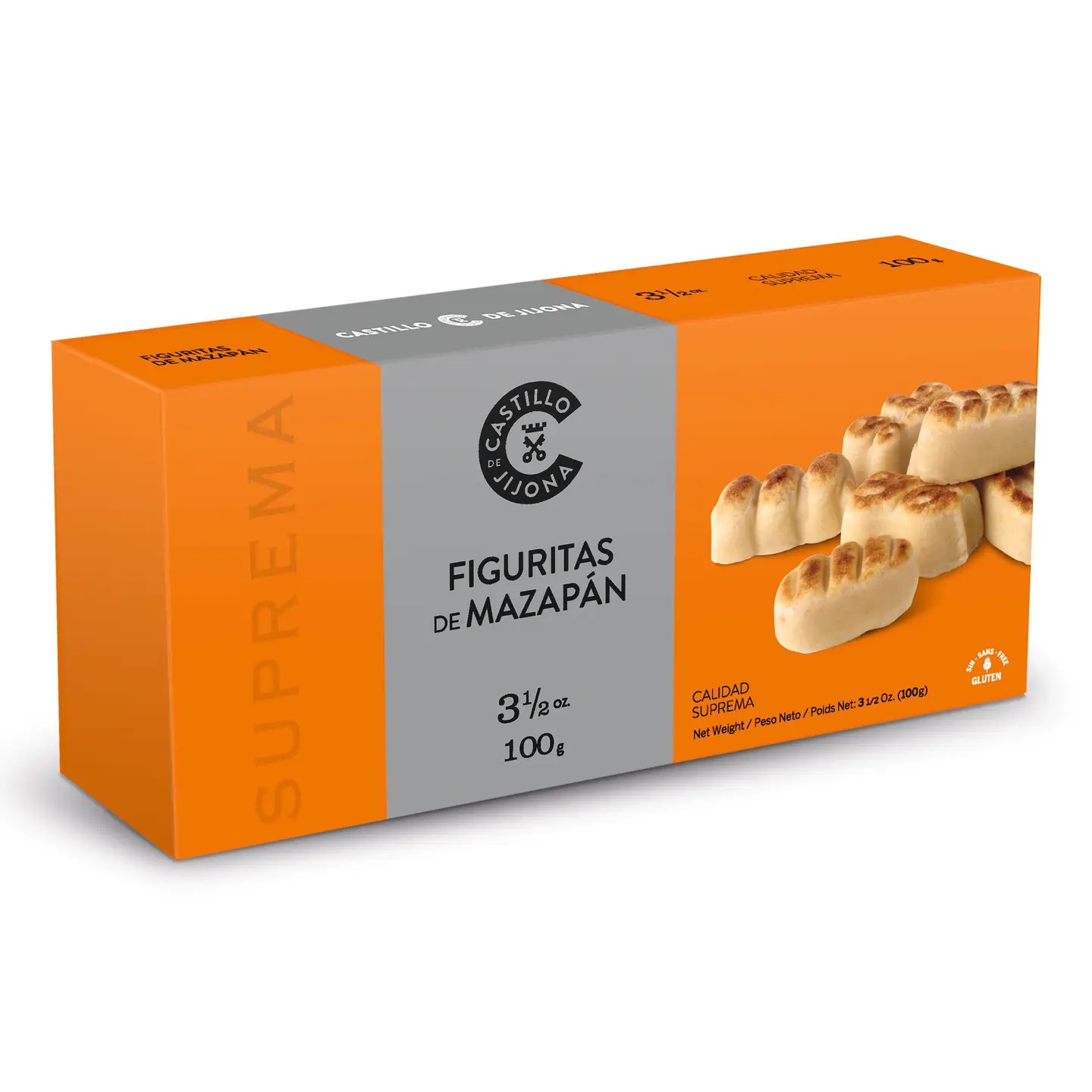 Figurines de massepain — qualité suprême (100 g) — Castillo de Jijona