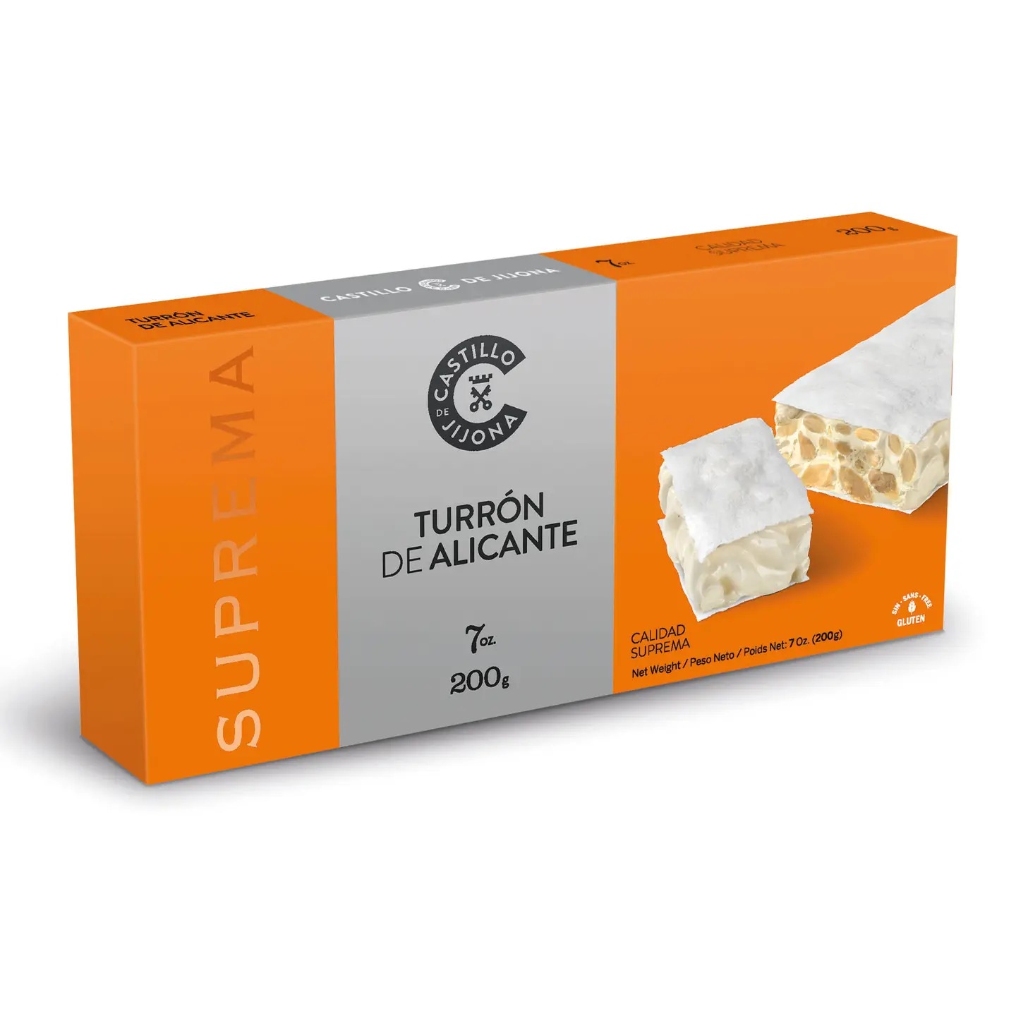 Turrón de Alicante — qualità suprema (200 g)
