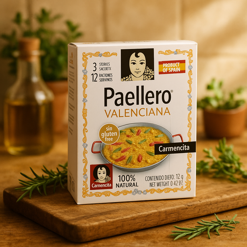 Paellero Valenciana - Assaisonnement paella 12g 3 sachets - lifestyle