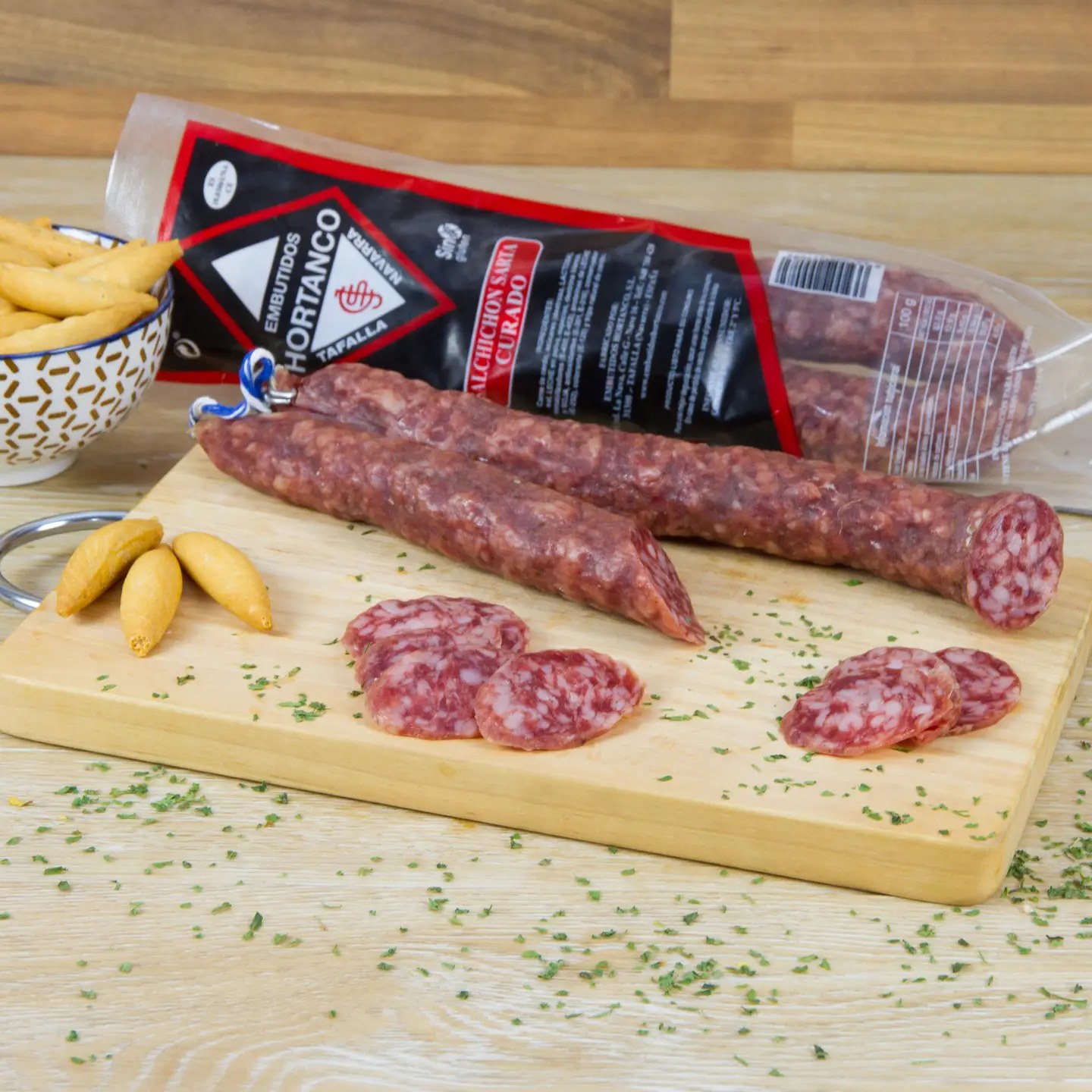 Salchichón sarta, affiné