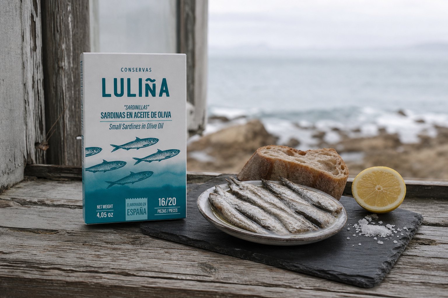 Sardinillas à l'huile d'olive – 16/20 pièces