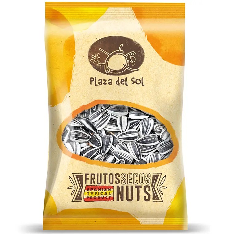 Roasted and salted sunflower seeds (pipas) – Plaza del Sol (100 g)
