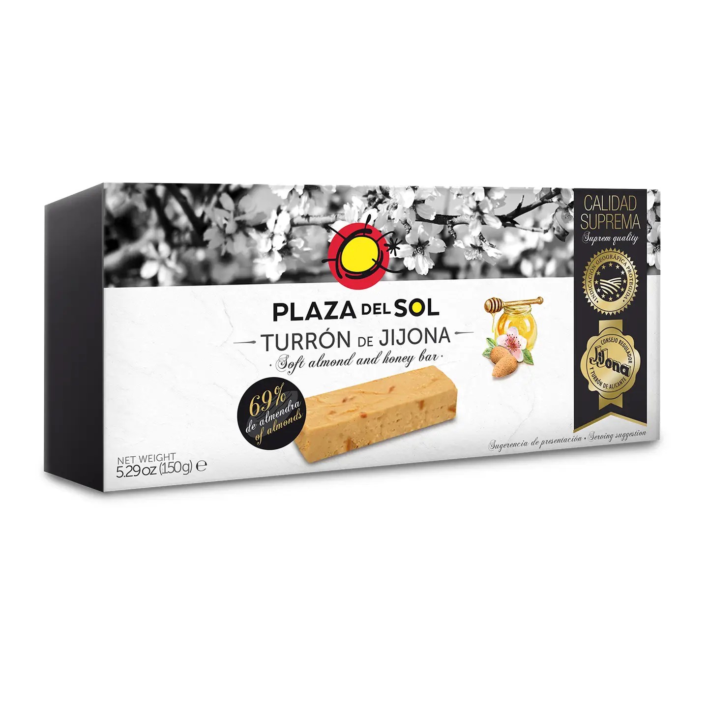 Turrón de Jijona IGP, qualité suprême (150 g)