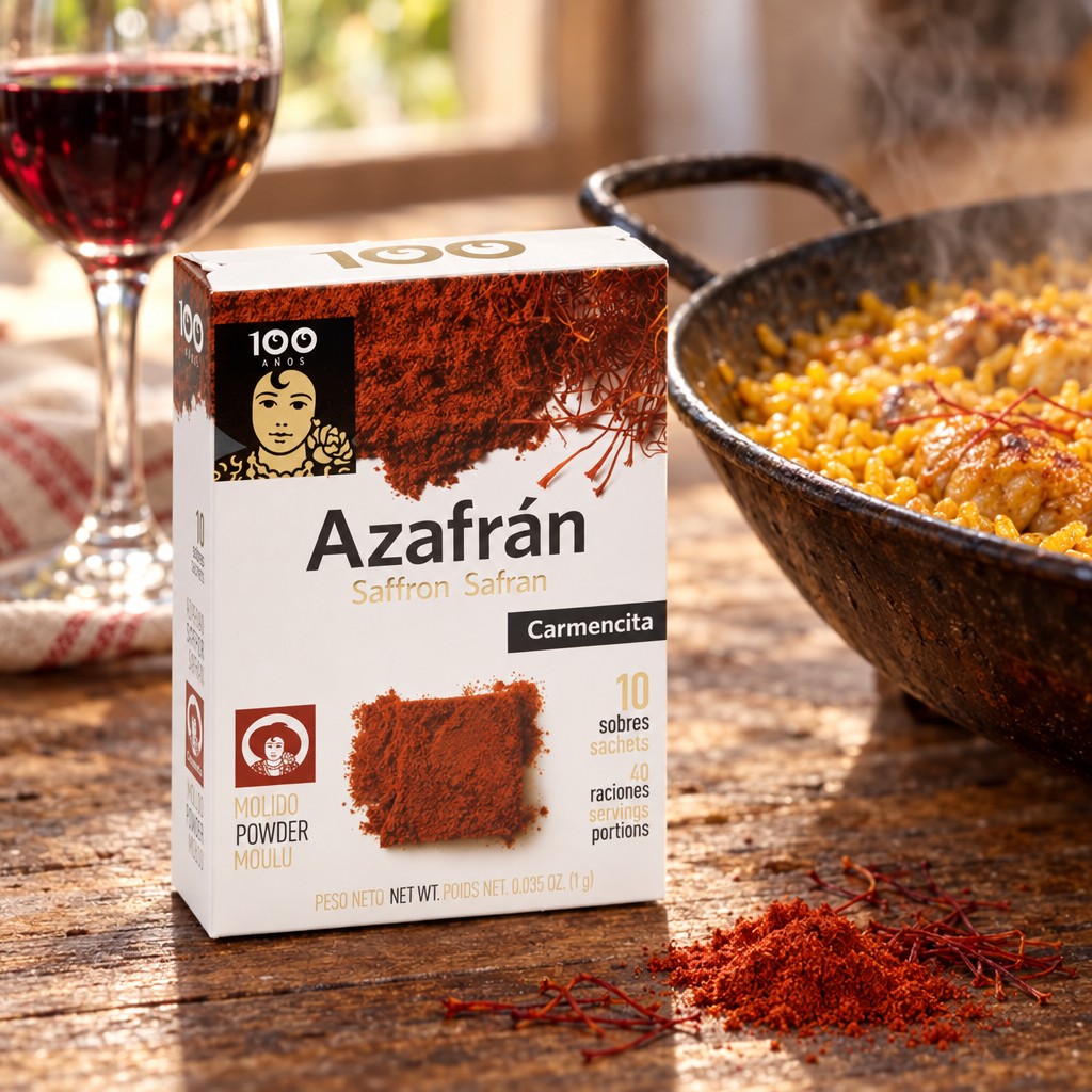 Safran moulu – 10 sachets de 0,1 g (1 g) — ambiance