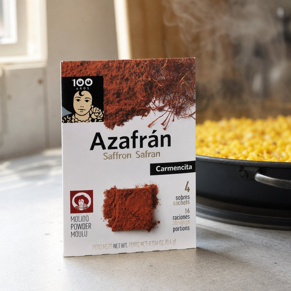 Safran moulu Carmencita – 4 sachets (0,4 g) — ambiance